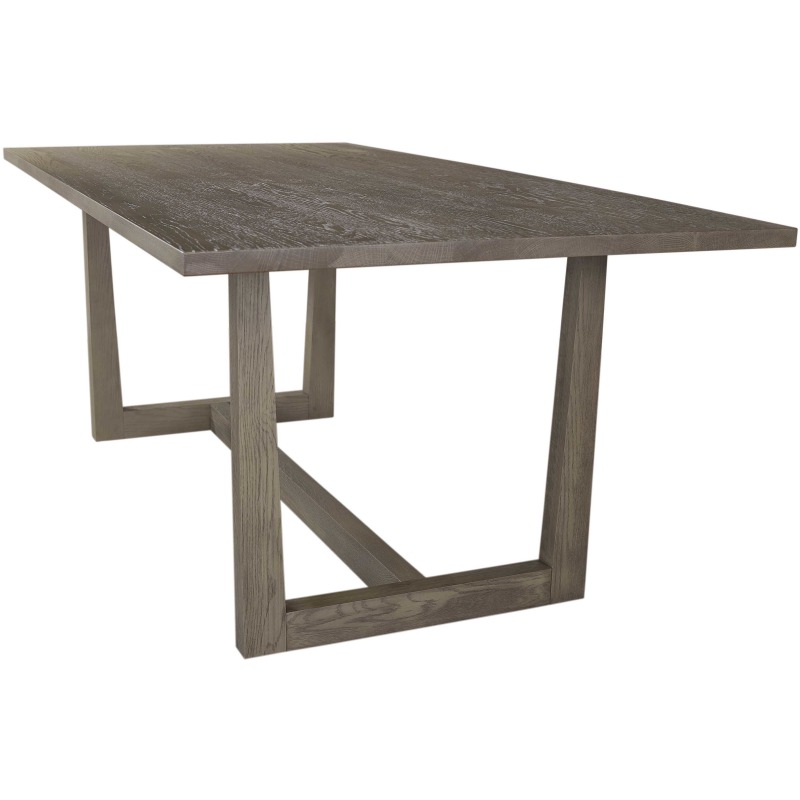 Benchmade Liam Oak Rectangle Dining Table NIS441645847 by Bassett at
