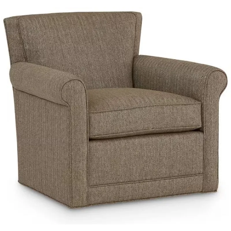 Jane Roll Arm Swivel Chair
