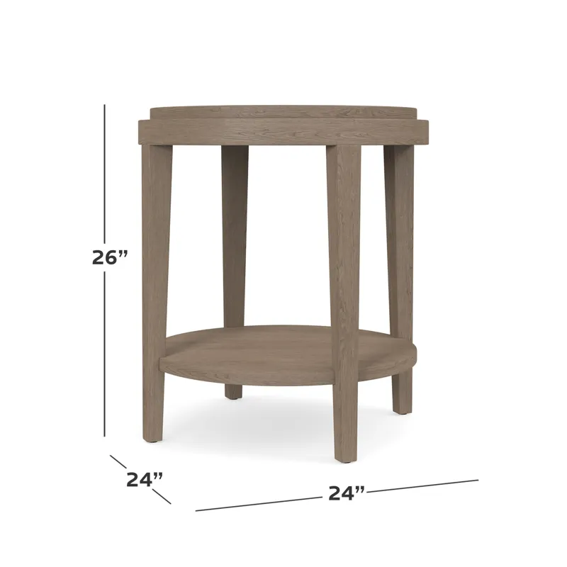 Ventura Round End Table