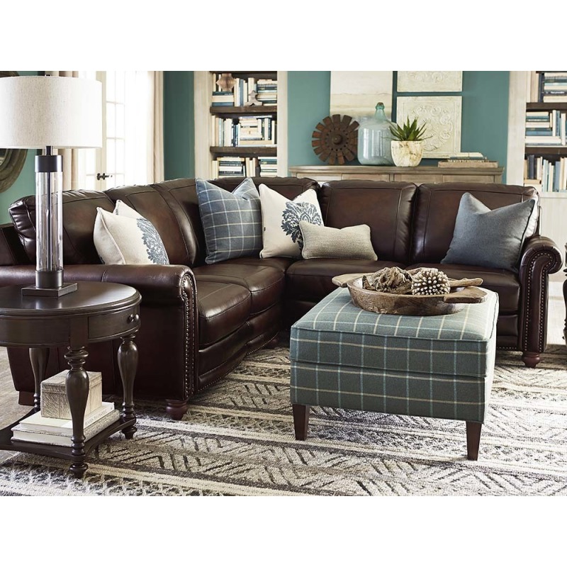 Hamilton L Shaped Sectional By Bassett Nis274215997 Wright Furniture Flooring Hamilton L Shaped Sectional By Bassett, Bassett Hamilton Leather Sofa