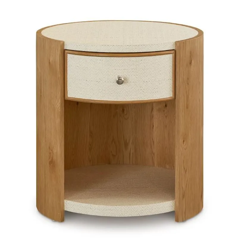 Newbury Round Open Front End Table