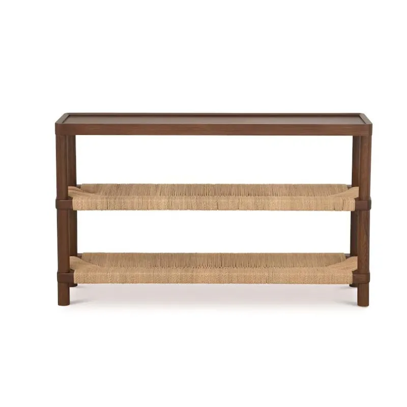 Montauk Woven Console Table