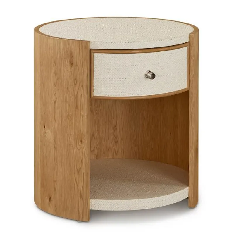 Newbury Round Open Front End Table