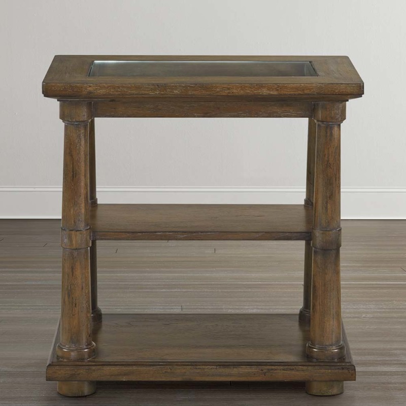 Compass End Table