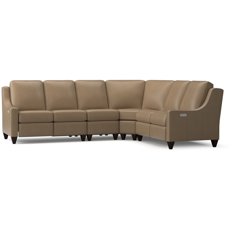 Benchmade Motion Reclining Leather L Sectional M000LSECT4L by Bassett