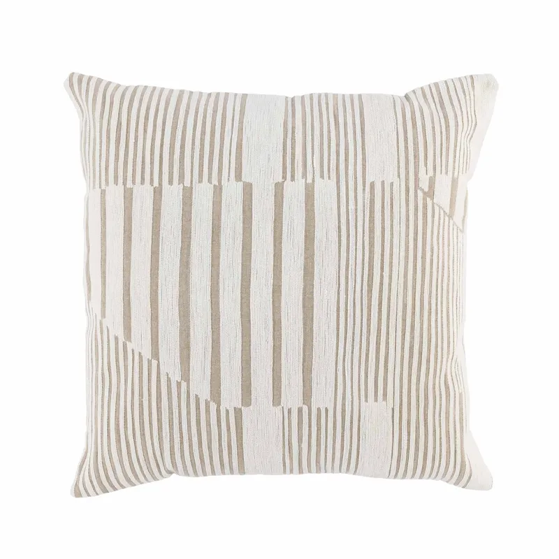 Levi Ivory Natural Pillow