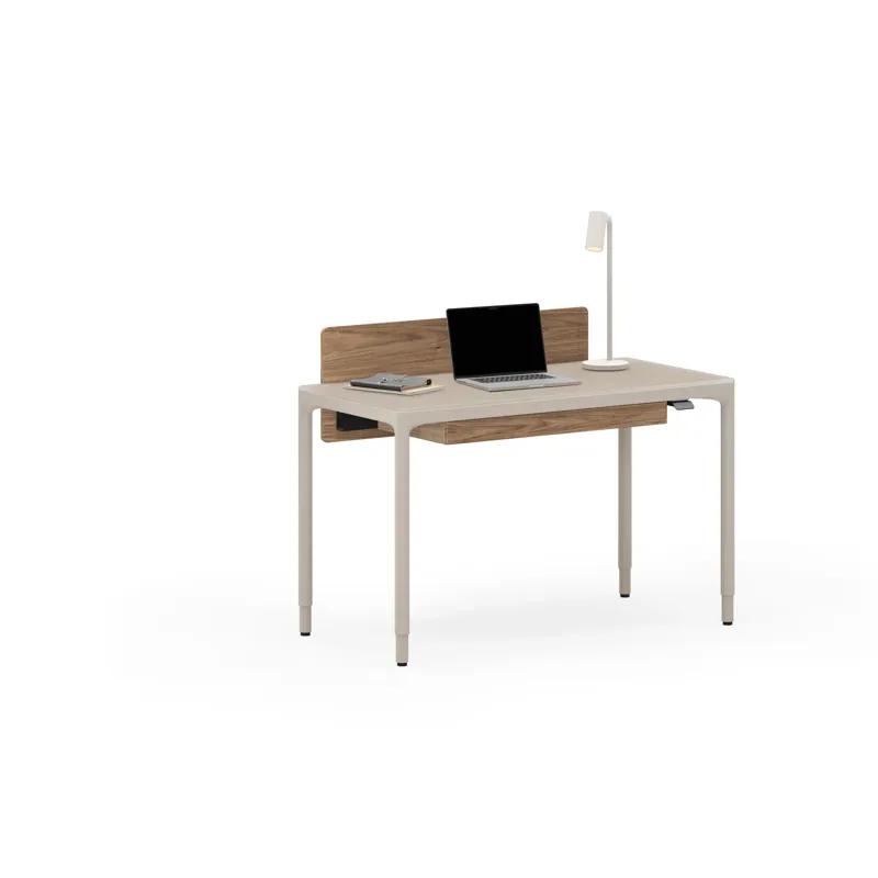 luma-office-lift-compact-desk-6761-BDI-with-Drawer-6769-Small-Adjustable-Back-Panel-6766-Up-Seated-D