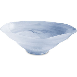 CLEAR-BLUE WAVE XL BOWL
