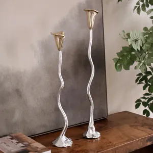 22&#039;&#039; GLD TULIP CANDLESTICK HLD