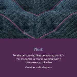 Beautyrest World Class Level Three Plush Mattress -Twin