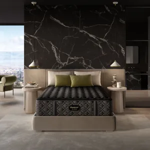 Beautyrest Black Series Three 15" Firm Mattress -Cal King Split