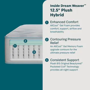 Dream Weaver 12.5\\\" Hybrid Plush Mattress