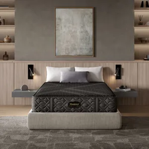 Beautyrest Black&reg; Series One 13" Hybrid Medium Mattress -Cal King Split