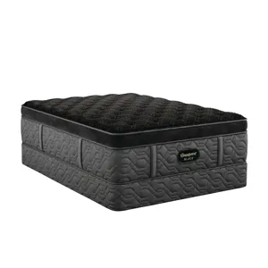 Beautyrest Black Series Four 17.5" Medium Summit Pillow Top Mattress -Cal King Split