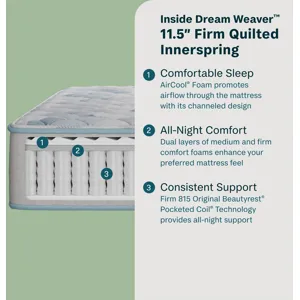 Dream Weaver 11.5\\\" Firm Mattress