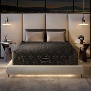 Beautyrest Black Hybrid Series Four XCS 14.75\" Firm Mattress -Cal King Split