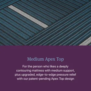 Beautyrest World Class Level Four Hybrid Medium Apex PillowTop Mattress -Twin