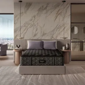 Beautyrest Black Series Three 15.25" Medium Mattress -Cal King Split