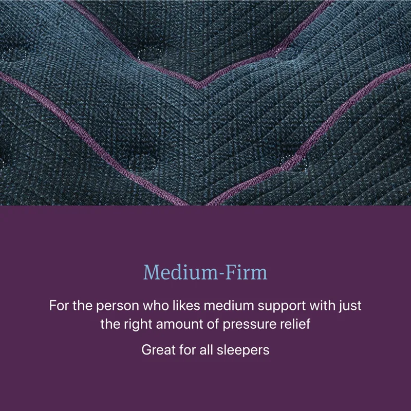 Beautyrest World Class Level Three Medium Firm Mattress -Cal King