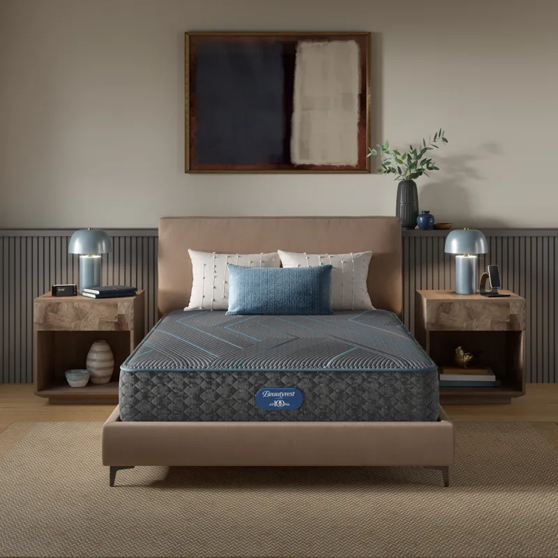 Beautyrest Level Two Hybrid Plush Mattress -Twin XL