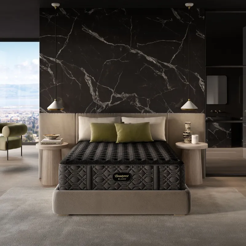 Beautyrest Black Series Three 15" Firm Mattress -Cal King Split