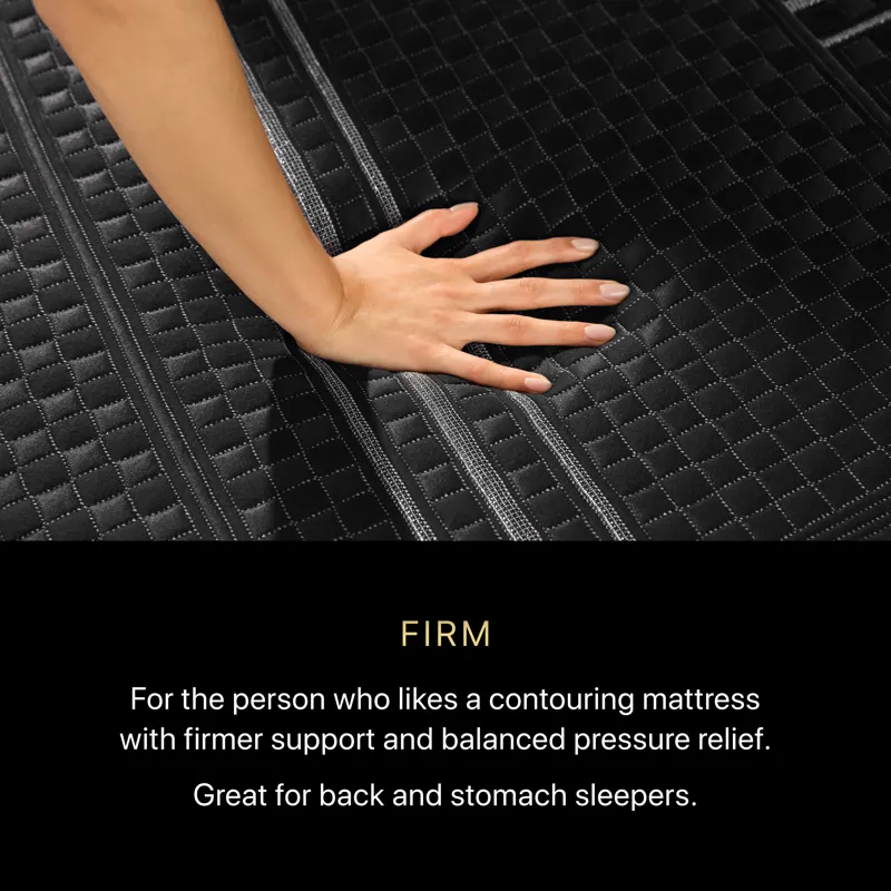Beautyrest Black&reg; Series One 12.5" Hybrid Firm Mattress -Cal King Split