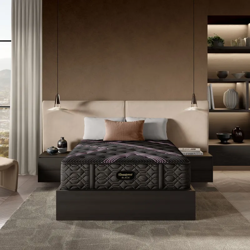 Beautyrest Black Series Two 15.25" Plush Mattress -Cal King Split