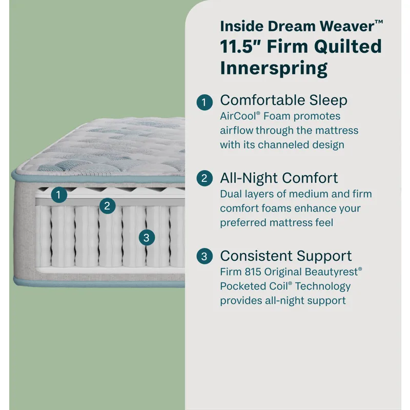 Dream Weaver 11.5\\\" Firm Mattress