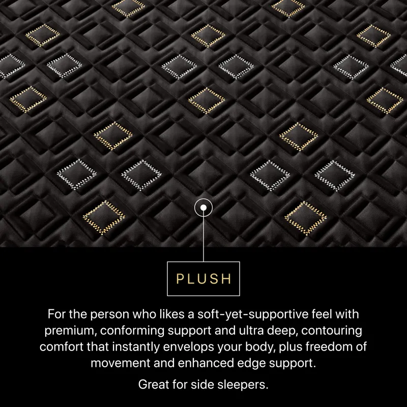 Beautyrest Black Hybrid Series Five XCS 15\" Plush Mattress -Twin XL