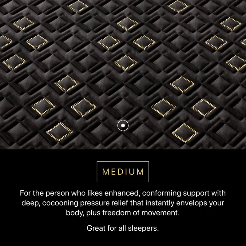 Beautyrest Black Hybrid Series Four XCS 15\" Medium Mattress -Twin XL