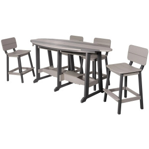 SurfAira 7 PC Dining Set