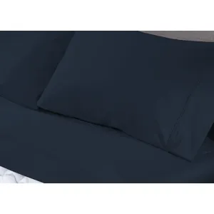 Basic Sheet Set-Navy Blue-King