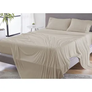 Dri-Tec Sheet Set-Medium Beige-Full