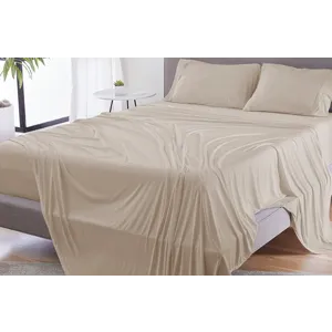 Dri-Tec Sheet Set-Medium Beige-Split Head Queen