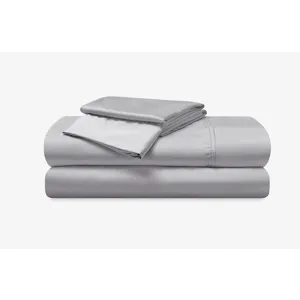 Hyper-Cotton Sheet Set-Light Grey-Split Head Cal King