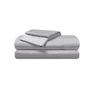 Hyper-Cotton Sheet Set-Light Grey-Twin