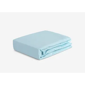 Hyper-Linen Performance Crib Sheet-Baby Blue