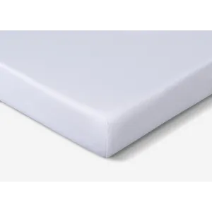 Hyper-Linen Performance Crib Sheet-Bright White