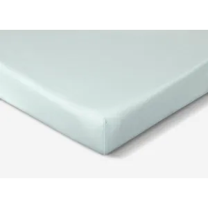 Hyper-Linen Performance Crib Sheet-Light Green