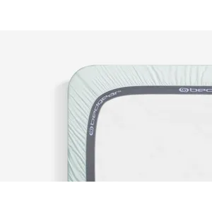 Hyper-Linen Performance Crib Sheet-Light Green