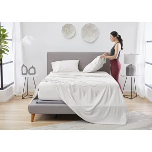 Hyper-Linen Sheet Set-Bright White-Queen
