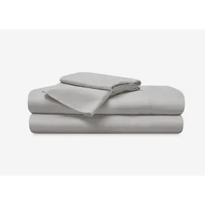 Hyper-Linen Sheet Set-Light Grey-Queen
