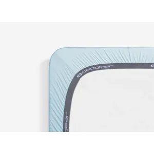 Hyper-Wool Performance Crib Sheet-Baby Blue