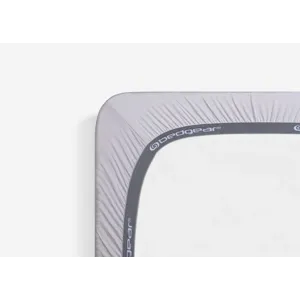 Hyper-Wool Performance Crib Sheet-Light Grey