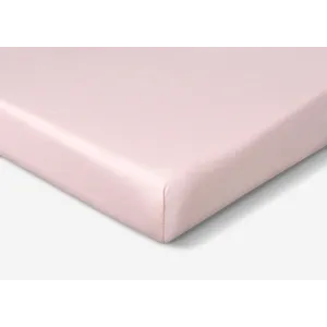 Hyper-Wool Performance Crib Sheet-Light Pink