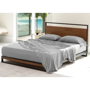 Hyper-Wool Sheet Set-Light Grey-King/Cal King