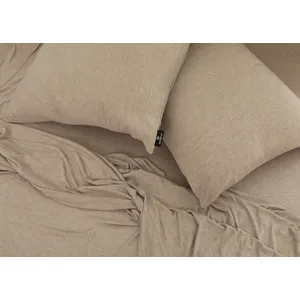 Hyper-Wool Sheet Set-Medium Beige-Split King/Split Cal King
