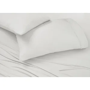 Ver-Tex Pillowcase Set-King-Bright White