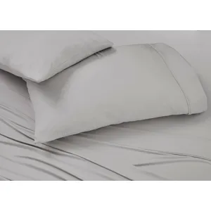 Ver-Tex Pillowcase Set-King-Light Grey