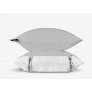 Ver-Tex Pillowcase Set-King-Light Grey